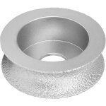 7, 3 cm brated diamond gringing roue concave abrasif pour la pierre en verre en c�ramique 2, 0 cm