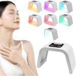 7 couleurs masque machine faciale led th�rapie visage masque facial pdt photon th�rapie lampe de soins ...