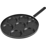 7 trous po�le � frire antiadh�sive oeufs frits ustensile de cuisine