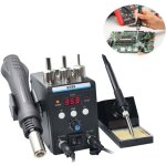 700w station de soudage et de fer � souder � air chaud, 2 en 1 fer a souder pour le dessoudage station ...