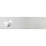 70546 bouton de sonnette simple acier inoxydable 48 v ac / 2 a - heidemann