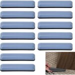 (75 x 15 mm) 12 pi�ces patins de meubles, patins en teflon auto - adh�sif pour meuble, patins pour meubles ...