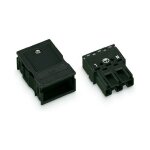 770 - 113 connecteur 3p 4mm? 25a 250v noir - wago
