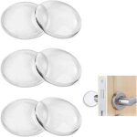 8 but�es de porte transparentes, adh�sives, amortisseurs, protections de poign�es de porte de cuisine, ...