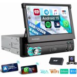 8 c?urs autoradio 1din 7 pouces bildschirm apple carplay bt usb fm android 6 + 128g dab cam
