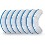 8 filtres pour fontaine � eau chat, cartouches bleues et blanches compatibles accessoires fontaine animaux ...