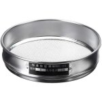 8 mesh tamis farine inox tamis jardin tamis cuisine patisserie 2. 5mm diam�tre 20cm, profondeur 5cm
