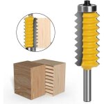 Rhg 8 mm jarret panneau sur�lev� � v � bits joint entures colle fraise en bois tenon boiseries c�ne tenon ...