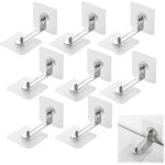 8 paquets anti - basculement pour protection des b�b�s et animauxkit ancrage de s�curit� de meuble - ...