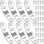 8 pcs charni�res pliantes � 180 degr�s, charni�res rabattables, charni�re de porte autonome pour machine ...