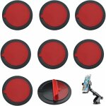 8 pcs disques de fixation, adh�sifs pour tableau de bord voiture , disque adh�sif pour support ventouse, ...