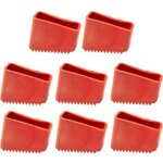 8 pcs pied escabeau 50x20 mm embout escabeau de remplacement couvre - pieds d'�chelle antid�rapants pour ...