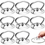 8 pcs poign�e de couvercle de casserole, acier inoxydable poign�e de couvercle du pot pour la famille, ...