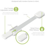 (8 pi�ces, blanc) serrures de porte de s�curit� pour b�b�, installation facile aucun outil n�cessaire, ...