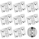 8 pi�ces charniere porte lourde pour charges lourdes, alliage de zinc de portes , charniere porte argent�es ...