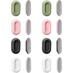 8 pices de crochet autocollant magntique, support mural, outils de rangement mnagers, crochets cratifs, ...