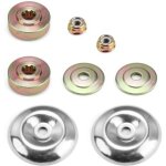 8 pi�ces detachees debroussailleuse, kit ecrou tete debroussailleuse universelle, kit fixation ecrou ...