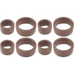 8 pièces kit de joints de climatisation joint torique d'étanchéité joint de compresseur diamètre intérieur ... 8 pièces kit de joints de climatisation joint torique d'étanchéité joint de compresseur diamètre intérieur ...