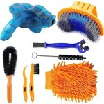 (8 pi�ces) kit de nettoyage de pr�cision pour v�los, comprenant une brosse de nettoyage pour cha�ne de ...