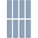 8 pi�ces patins en t�flon adh�sifs patin glisseur en teflon patins en t�flon pour meubles patins autocollants ...