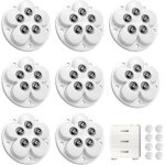 8 pi�ces petite roulettes pour meubles, 54 mm roulette �lectrom�nager, rotation sur 360� patins pour ...