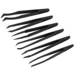 8 pi�ces pinces brucelles pour r�paration �lectronique