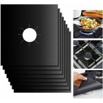 8 pi�ces protection plaque cuisson gaz r�utilisable couvre de � anti chaleur tapis cuisini�re antifouling ...
