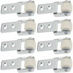 8 pi�ces roue de guidage pour rail de porte coulissante de 15mm de diam�tre roulette de guidage pour ...