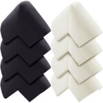 8 protection d'angle en caoutchouc pour coin de table, coussin en mousse souple avec adh�sif puissant, ...