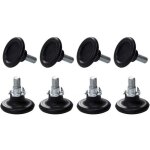 8 sets pieds ajustables pour meuble, vis de r�glage pour pieds de meuble, chaise, table