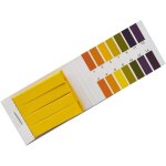 80 bandelettes de test ph 1 - 14 pour aquarium, salive, eau et sol - papier tournesol