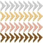 80 pcs m�tal livre coin protecteur, vintage iron guard cover livre scrapbooking coin protecteur, 4 couleurs ...