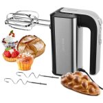 800w batteur lectrique cuisine batteur  main avec 2 fouets et 2 ptrins 5 vitesses batteur en acier ...