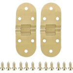 8030mm cuivre m�tal bord rond machine coudre table pliante meubles flip plateau charni�re