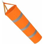 80cm manche � air fluorescent manche � air a�roport en tissu oxford orange
