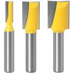 8mm fraises droites router bit fraise � bois motif de garniture routeur bits embout � pointe de fraise ...