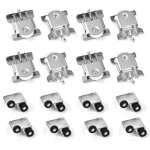 8paires de roulette porte coulissante placard, roues de garde - robe coulissantes roulette placard coulissant ...