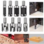 8pcs bois coupe - pince droite / conique type de griffe m�ches