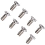 8pcs g�n�rique vis rotor disque frein avant en acier inoxydable, 93600 - 06014 - 0h acier inoxydable ...