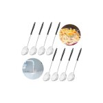 8pcs passoire  fondue, ecumoire inox avec poigne longue, passoire fondue chinoise pour soupe fondue ...