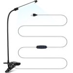 8w led clip sur la lampe, lampe de bureau avec 3 modes 2m gradateur câble lampes table À pince 10 niveaux ... 8w led clip sur la lampe, lampe de bureau avec 3 modes 2m gradateur câble lampes table À pince 10 niveaux ...
