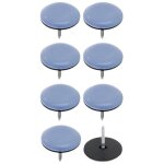 8x patin glisseur t�flon 25 mm � clouer clou protection sol pied chaise meuble