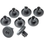 Vhbw - 8x roulette pour panier infrieur compatible avec zanussi / lehel / samus lave - vaisselle - diamtre ...