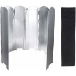 Vurahome - 9 assiettes pare - vent pliable en fer galvanis� i�ger anti - vent pare - brise de camping ...