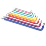 9 pices toile hexagonale cl  douille ensemble super longue multicolore cl hexagonale outils ensemble ...