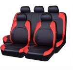 9 pi�ces housse si�ge en cuir pour dacia duster 2000 - 2024, ensembles de housses quatre saisons, accessoire ...