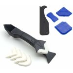 9 pi�ces kit joint silicone, finition joint silicone / outil silicone / liss silicone 3 en 1, liss mastic ...