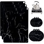 9 pi�ces protection plaque induction, protege plaque induction, protege plaque de cuisson, tapis en silicone ...