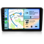 9 pouces carplay 8 c?urs autoradio pour audi a3 s3 (2003 - 2013) 4 + 64gb junsun