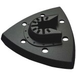 90 90mm auto - adhsif triangle disque porte - papier abrasif, 6 trous auto - adhsif porte - papier ...